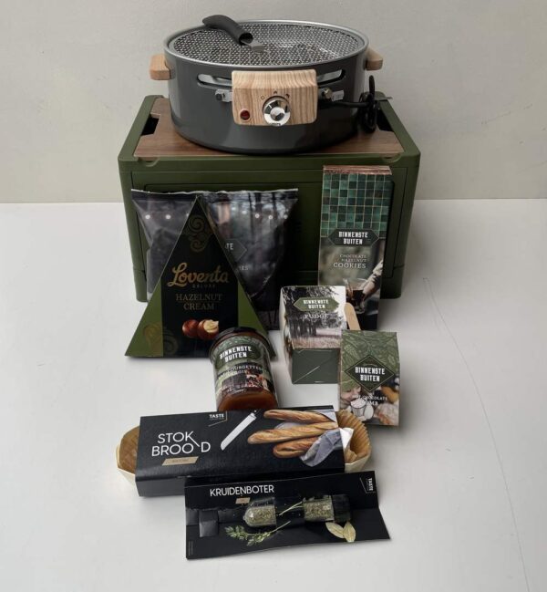 Picknickbox met Luxe Grillpan