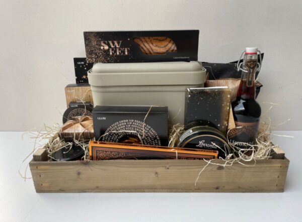 Houten Krat met Koelbox 10L
